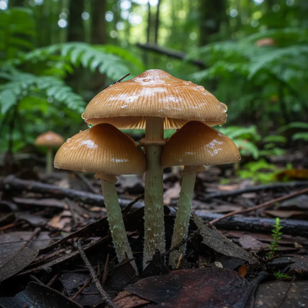 Psilocybe aquamarina